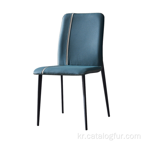 부엌을 위한 현대 덮개를 씌운 좌석 나무로 되는 식사 의자